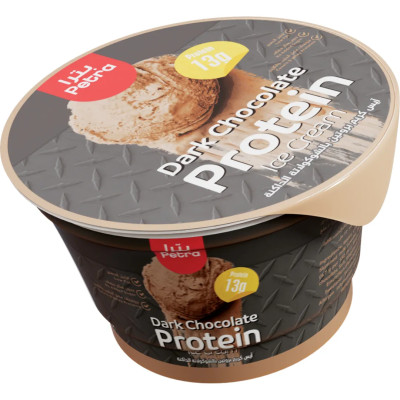 Petra Dark Chocolate Protein Ice Cream Cup 150Gm