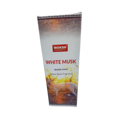 Moksh Swarna White Musk Agarbatti 20Pcs X 6