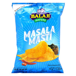 Balaji Masala Masti Potato Wafers, 45 g
