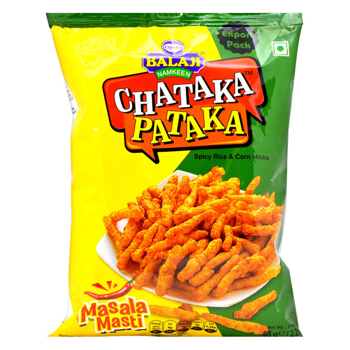 Balaji Namkeen Chataka Pataka Masala Masti, 65 g