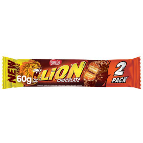 Nestle Lion Caramel And Wheat Cereal 2P Chocolate Bar 60G