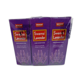 Moksh Swarna Lavender Pure Dhoop Sticks 1Pkt X 12