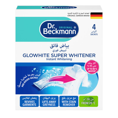 Dr.Beckmann Glowhite Super Whitener 160G. Germany