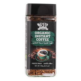 RB Foods Organic Instant Coffee, Germany, 100 g