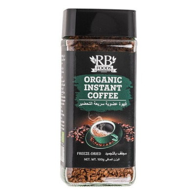 Rb Foods Organic Instant Coffee 100G. Germany