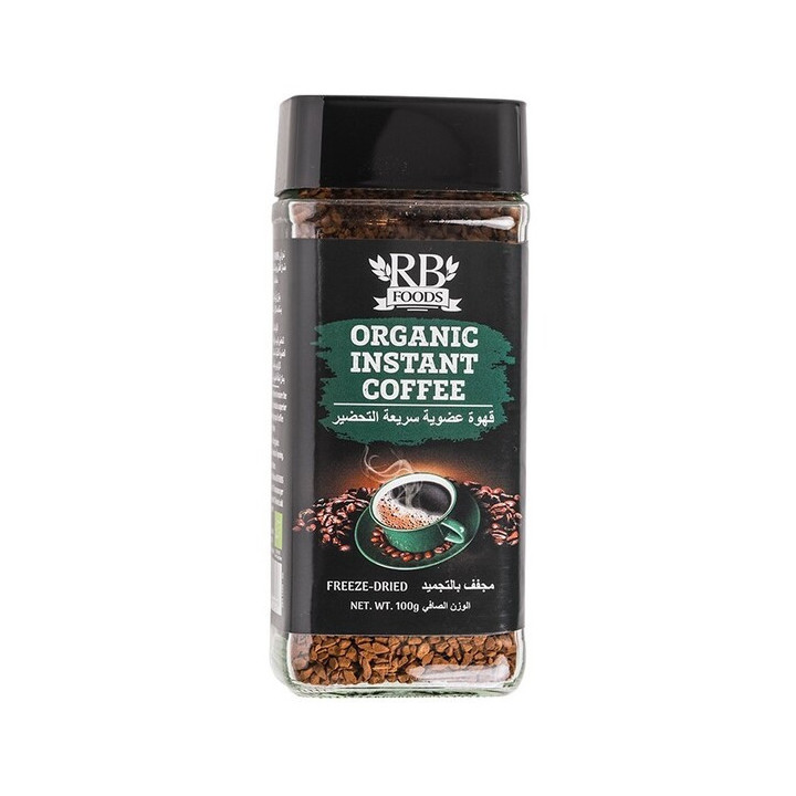 RB Foods Organic Instant Coffee, Germany, 100 g
