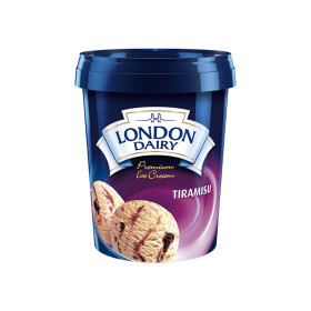 London Dairy Tiramisu Ice Cream Tub 125Ml
