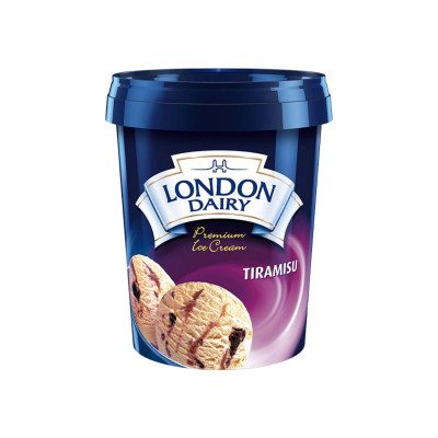 London Dairy Tiramisu Ice Cream Tub 125Ml