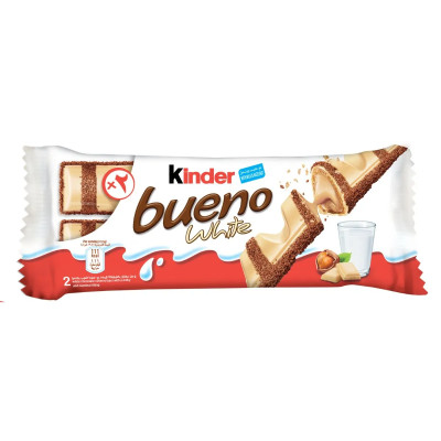 Kinder Bueno White Chocolate 39Gm