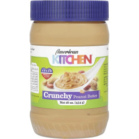 Ak Crunchy Peanut Butter 16Oz