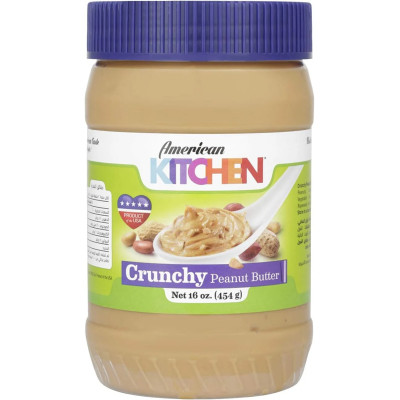 Ak Crunchy Peanut Butter 16Oz