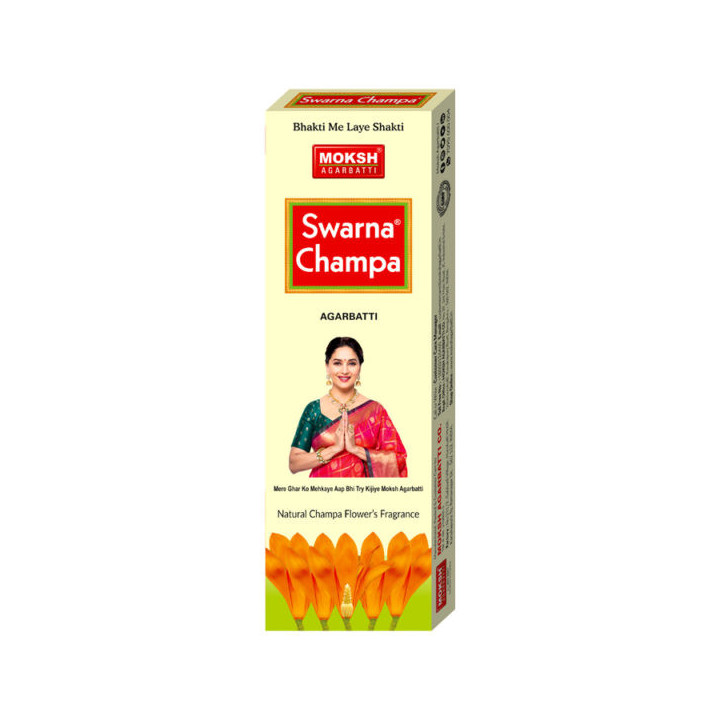 Moksh Champa Jumbo Incense Sticks, 1 pack