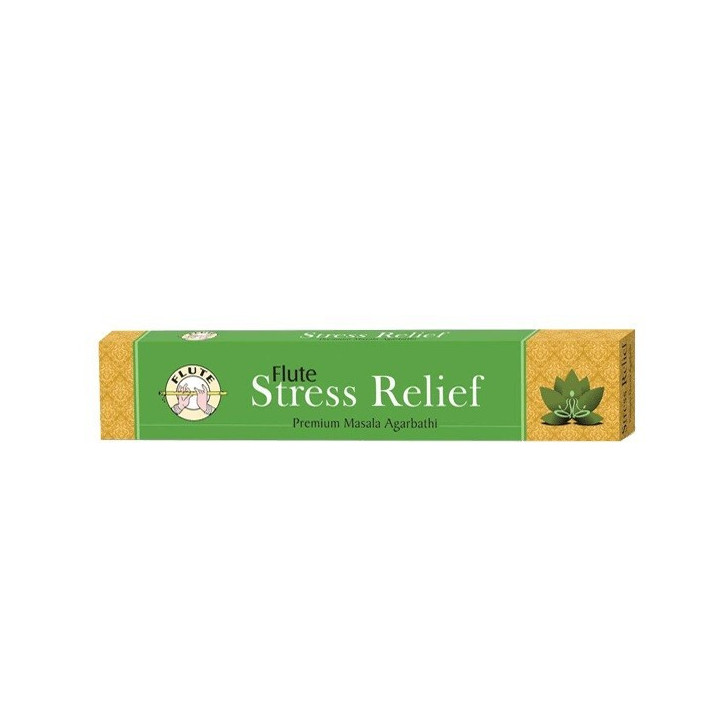 Flute Stress Relief Premium Masala Incense Sticks, 12 pcs