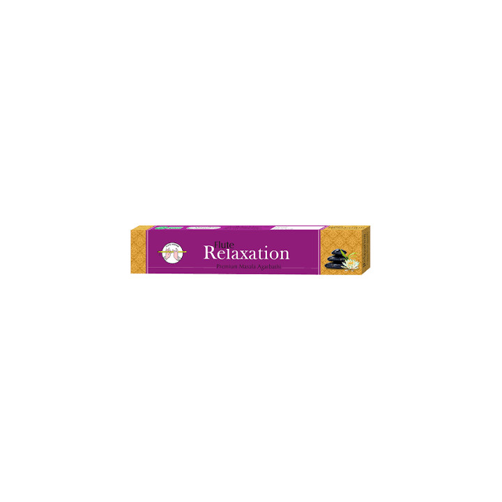 Flute Relaxation Premium Masala Incense Sticks, 12 pcs