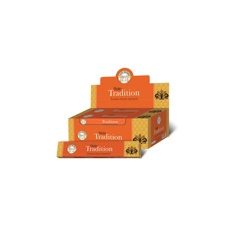 Flute Tradition Premium Masala Incense Sticks, 12 pcs