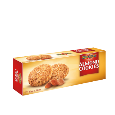 Quick Bury S/Fre Cookies Almond Cookies 130Gm