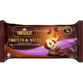 Vochelle Block Fruitandnuts 175Gm
