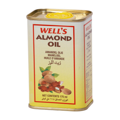 Wells Almond Oil Tin 175Ml