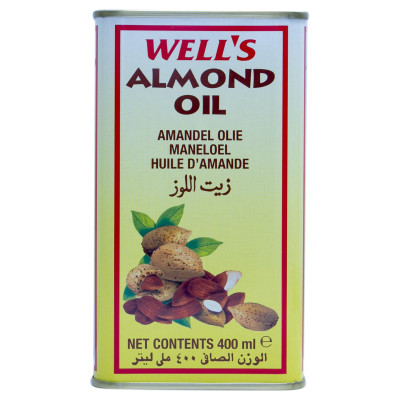 Wells Almond Oil Tin 400Ml