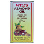 Wells Almond Oil Tin 400Ml