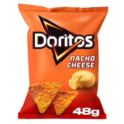 Doritos Nacho Cheese Tortila Chips 48G