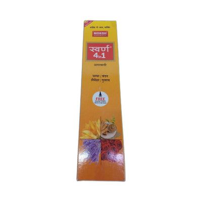 Moksh 4 In 1 Champa Jumbo Agarbatti 1Pkt