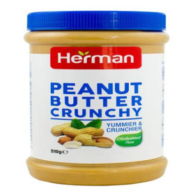 Herman Crunchy Peanut Butter 510Gm