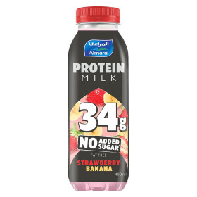 Almarai Strawberry Banana Protein Milk 400Ml