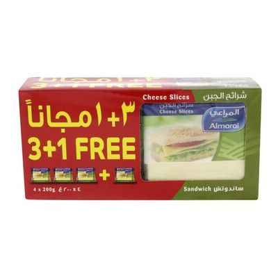 Almarai 4P Combo Sandwich Slices 200Gms