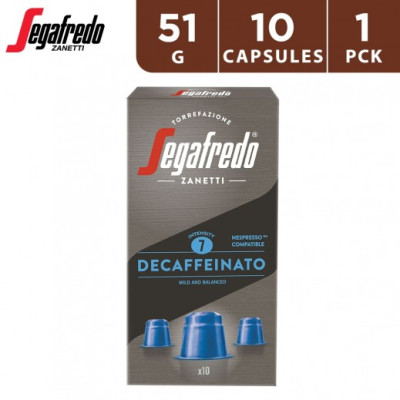 Segafredo 10P Decaffeinato Capsules 51G
