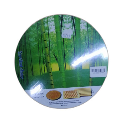 Al Kifah No. Pk4648 Cutting Board Wdn Bamboo Rnd 1Pc