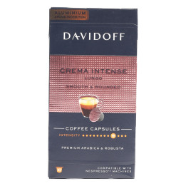 Davidoff Café Crème Intense Lungo Coffee Capsules, 10 pcs, 55 g