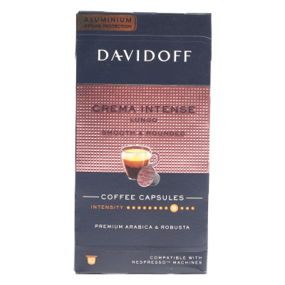Davidoff 10P Café Crème Intense Lungo 55Gm