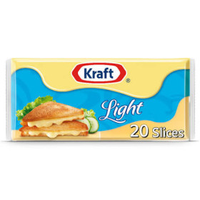 Kraft Light Cheese Slices 400Gm