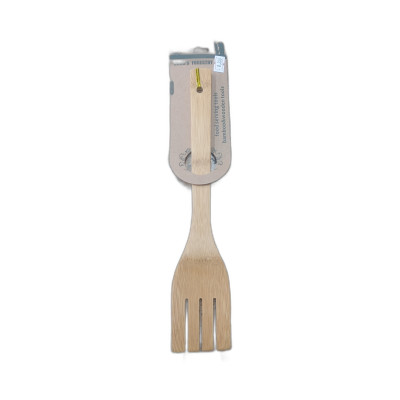 Chenxiang No. 16405-06 Bamboo Slotted Turner Spatula 1Pc