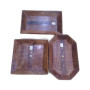 Burhan Wooden Fancy Tray 1Pcs