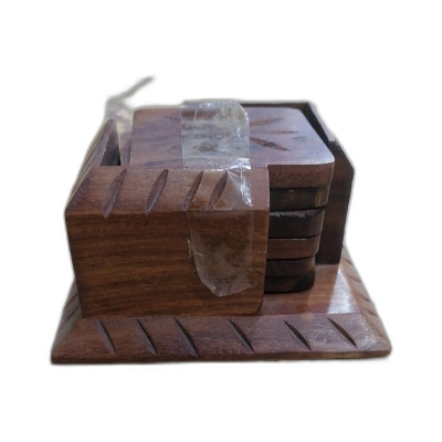 Burhan Galiyakot Wdn Chair Coaster 1Pc