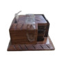 Burhan Galiyakot Wdn Chair Coaster 1Pc