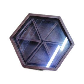 Burhan 6Pc Rnd Masala Box Hexagon 1Pc