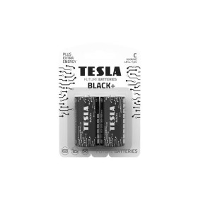 Tesla C Black+ Lr14 1.5V Batteries 2Pc