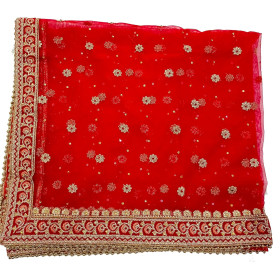 Ae Toi Red Chunri 1Pc