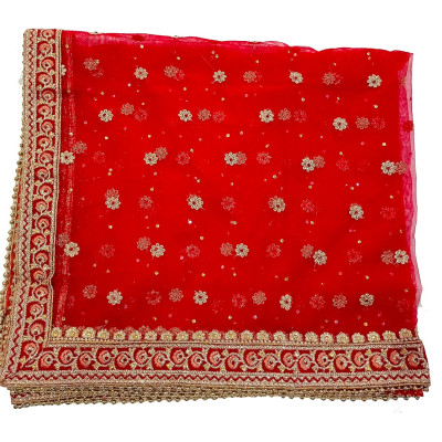 Ae Toi Red Chunri 1Pc