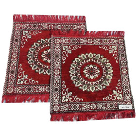 Ae 60X60cm Big Pooja Mat 1Pc