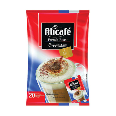 Alicafe 20Px25g French Roast Cappuccino Instant Coffee 500G