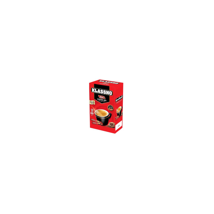 Klassno 3-in-1 Coffee Mix, 10 sachets x 20 g