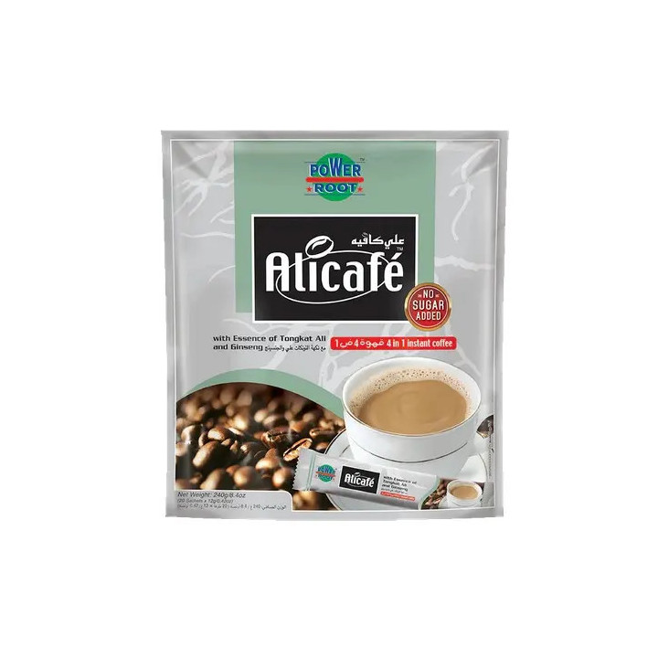 Ali Cafe Tongkat Ali and Ginseng Instant Coffee, 240 g