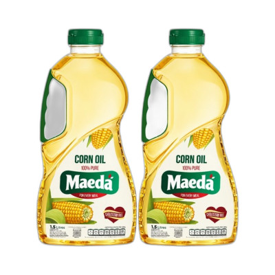 Maeda Corn Oil 1.5Ltr X 2