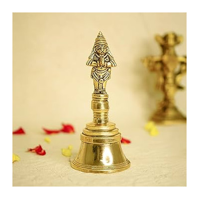 Ae Medium Brass Pooja Ghanti 1Pc