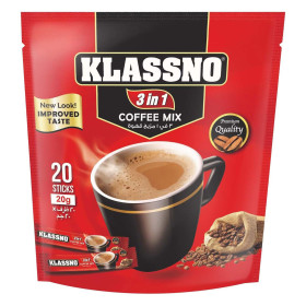 Klassno 20Gx20p 3In1 Coffee Mix 1Pkt