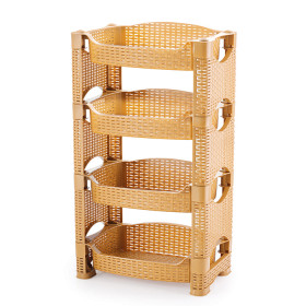 Nakoda Liberty 4-Tier Plastic Rack 1Pcs